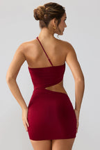 Odette | Ruched Cut-Out Mini Dress