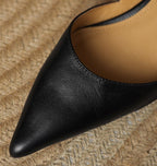 Ceyra | Women's Leather Kitten Heels