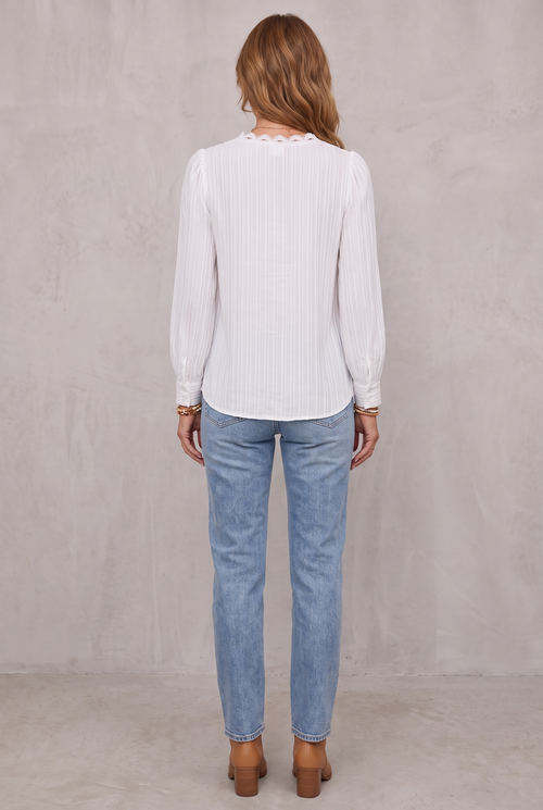 Women's Blouse - Pleated Comfortable Fit