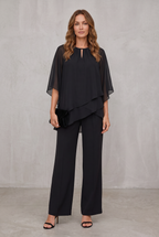 Elegant Layered Two-Piece Set For Women
