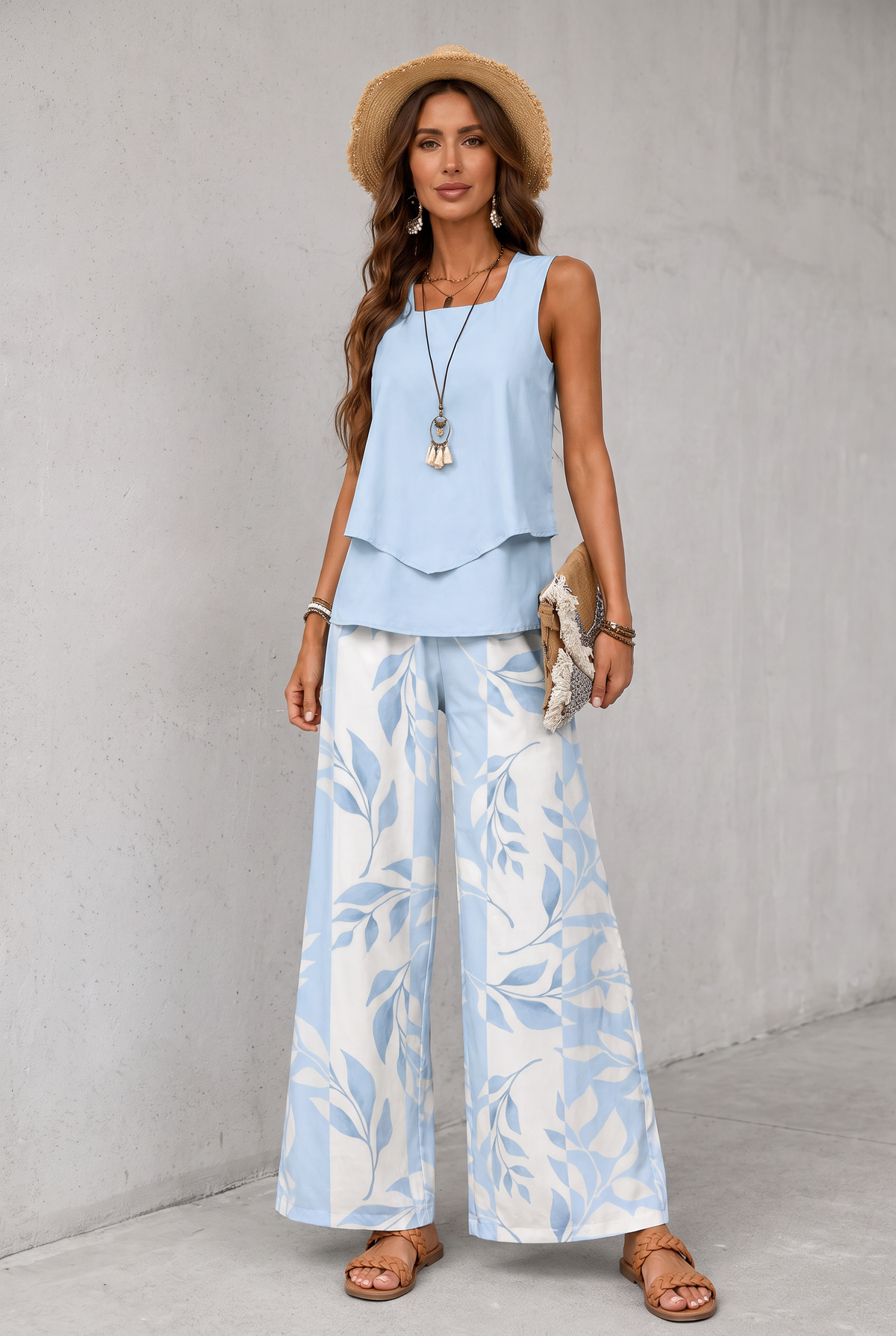 Floral Pant Set