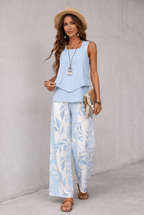 Floral Pant Set