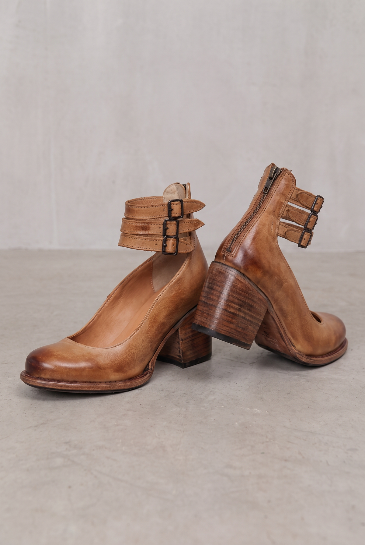 Comfortable Classic Strap Heels