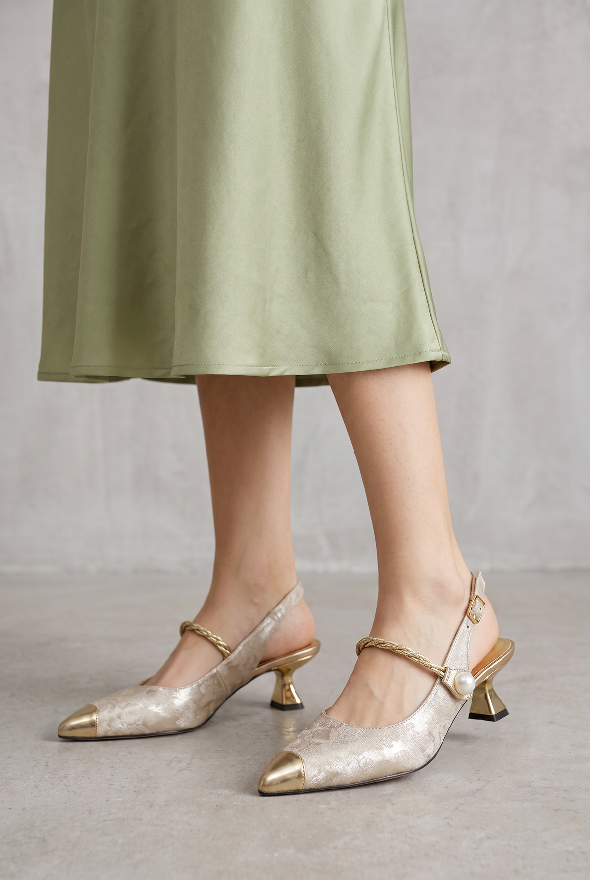 Orthopedic Heels - Beige