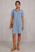 EasyFit Denim Dress