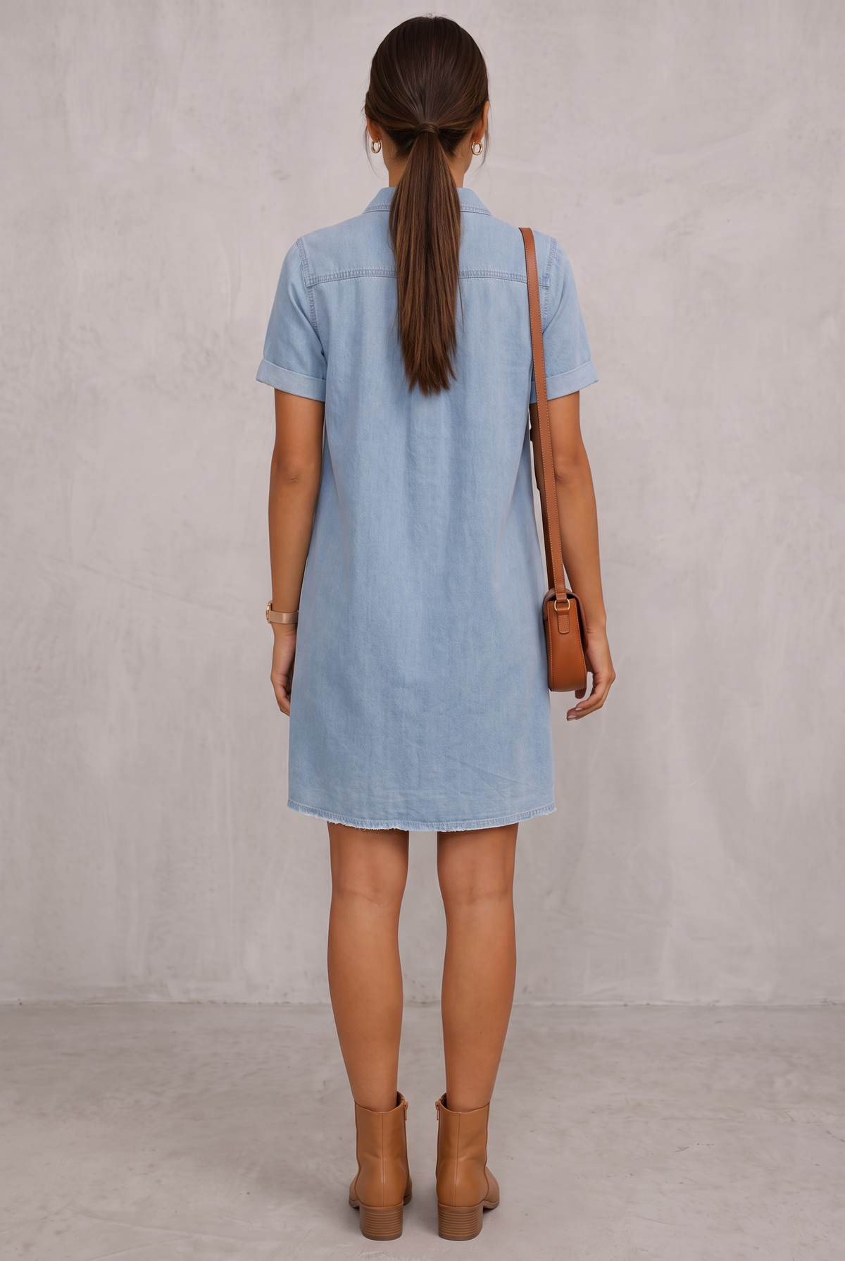 EasyFit Denim Dress