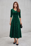 Velvet Holiday Dress