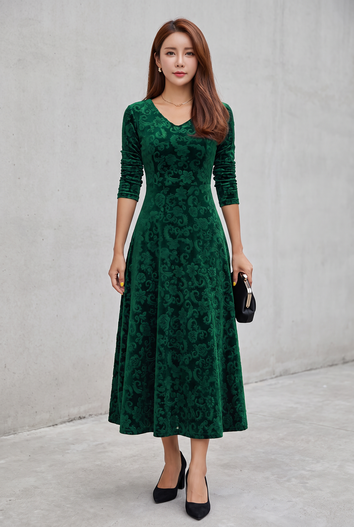 Velvet Holiday Dress