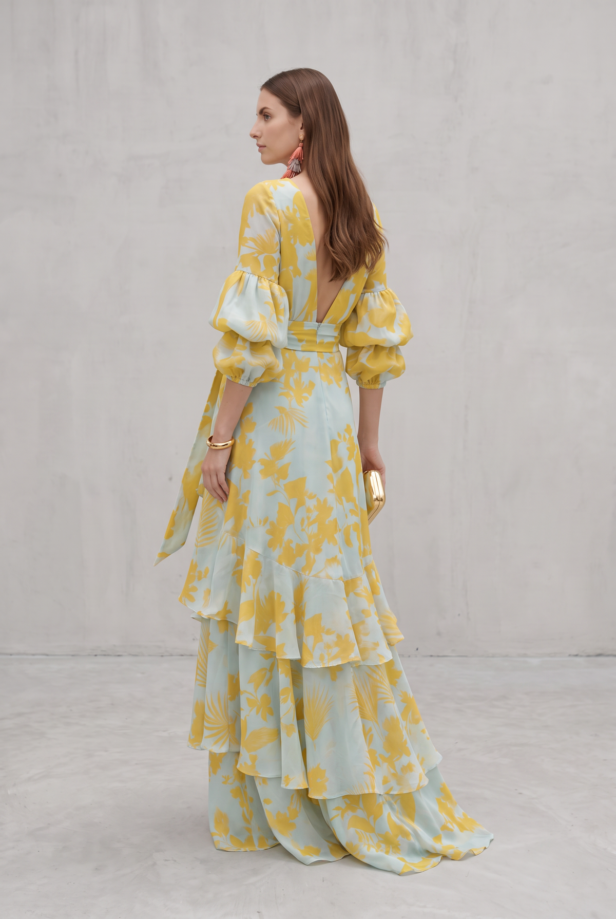 Marie - Chiffon Holiday Dress