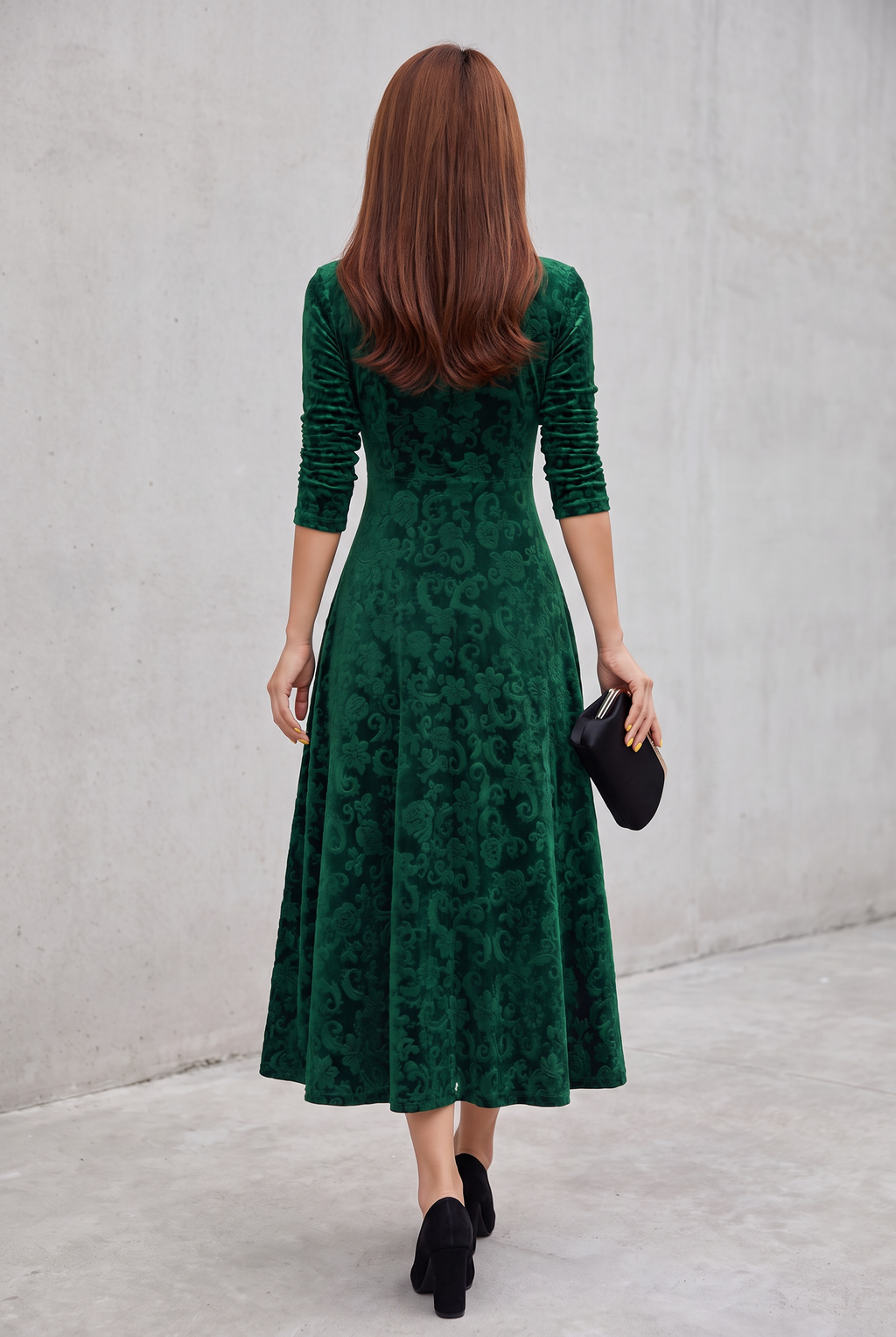 Velvet Holiday Dress