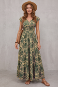 Flowing Bohemian Maxi Dress