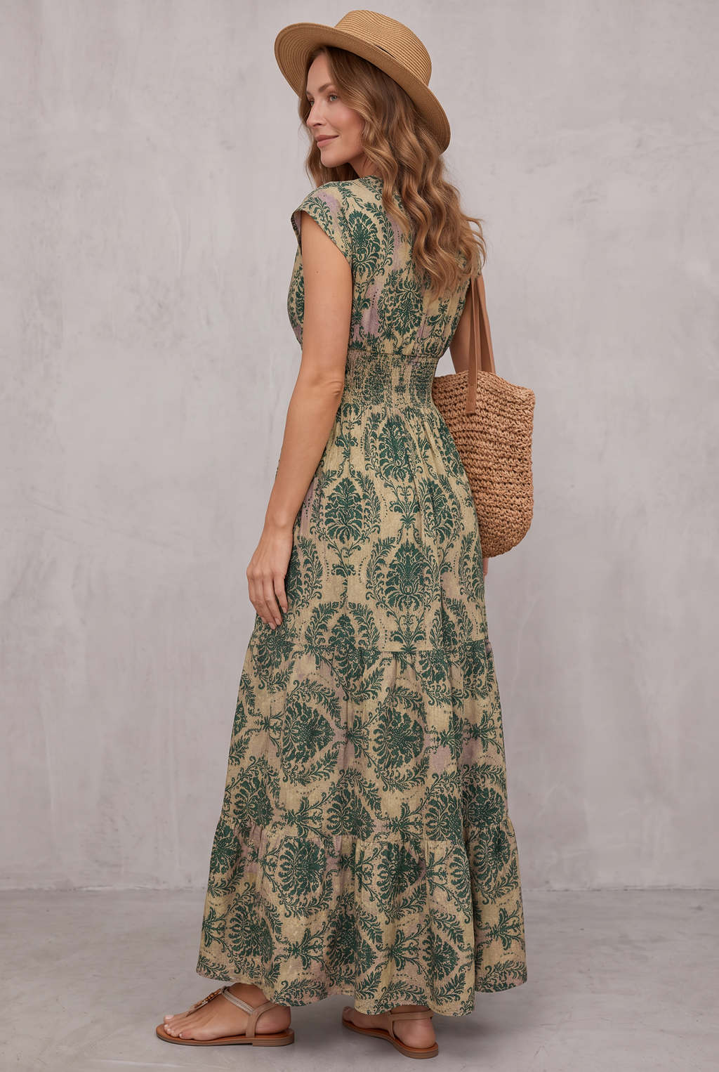 Flowing Bohemian Maxi Dress
