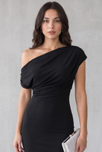 One-Shoulder Maxi Party Dress For Women