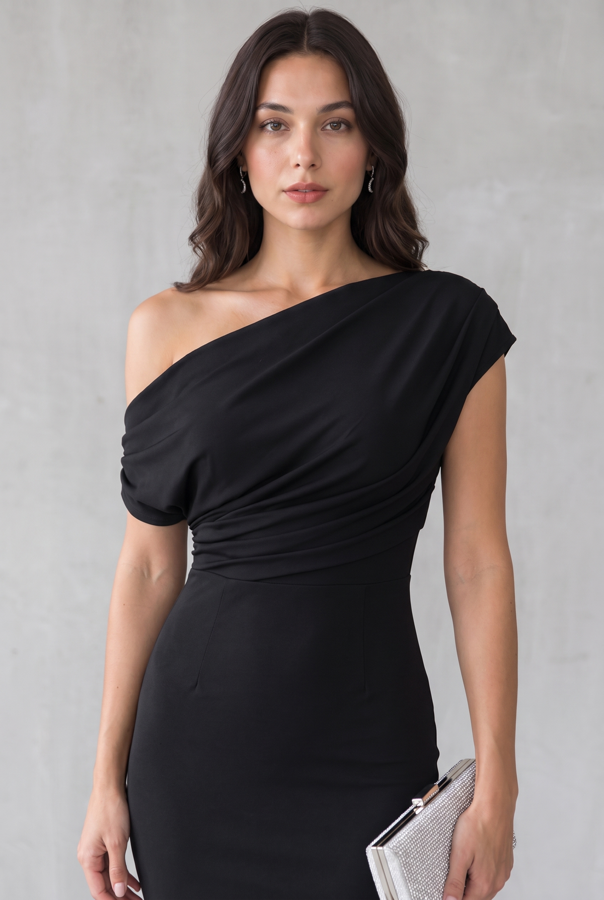 One-Shoulder Maxi Party Dress For Women