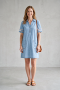 Flowing Denim Mini Dress