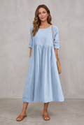 Classic Mid Sleeve Dress