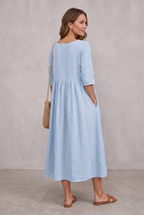Classic Mid Sleeve Dress