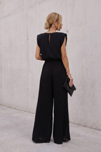 Elegant Pleated Jumpsuit For Women