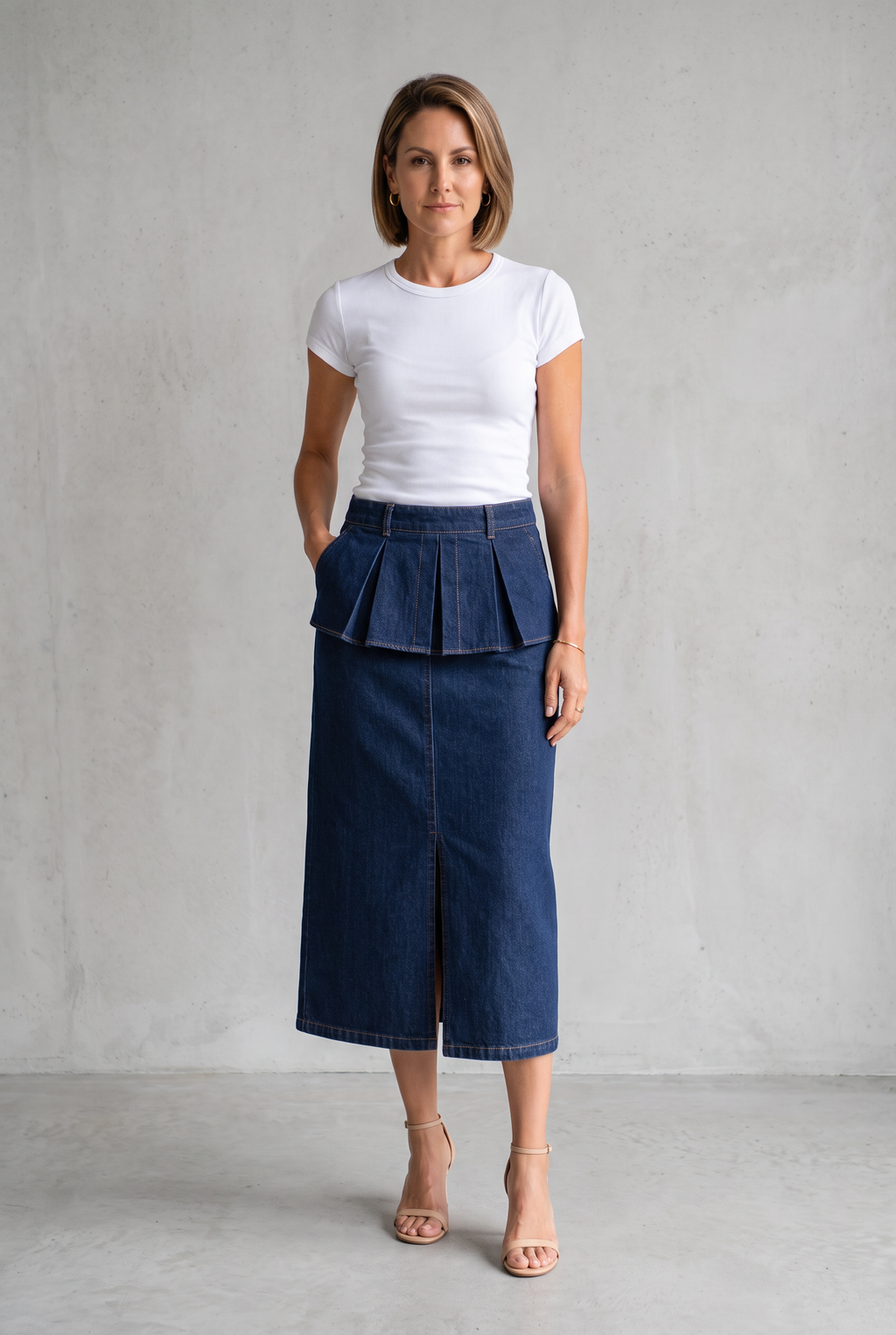 Women's Denim Skirt